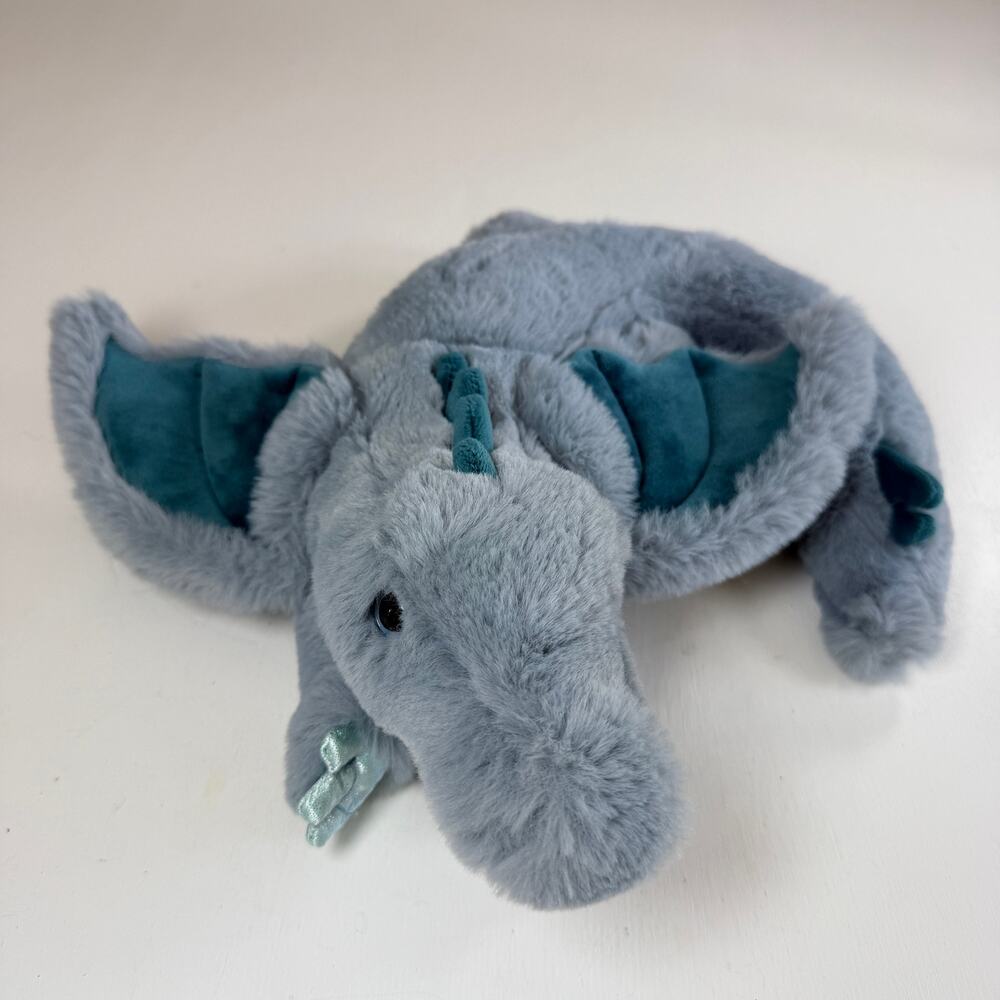 Douglas Cuddle Toys Obie Blue Dragon 11" Softie Plush Stuffed Animal